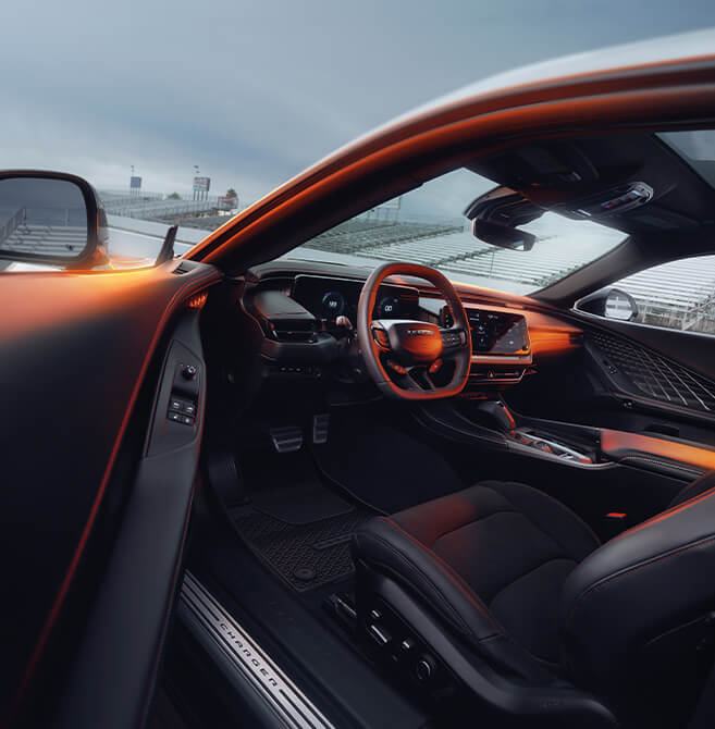charger daytona rt interieur